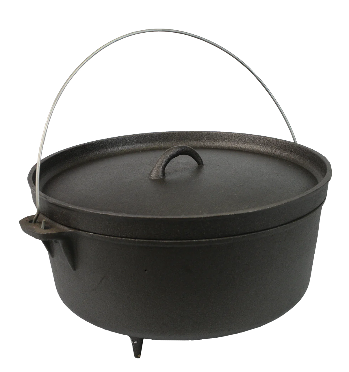 Cast Iron 9qt Dutch Oven with Legs