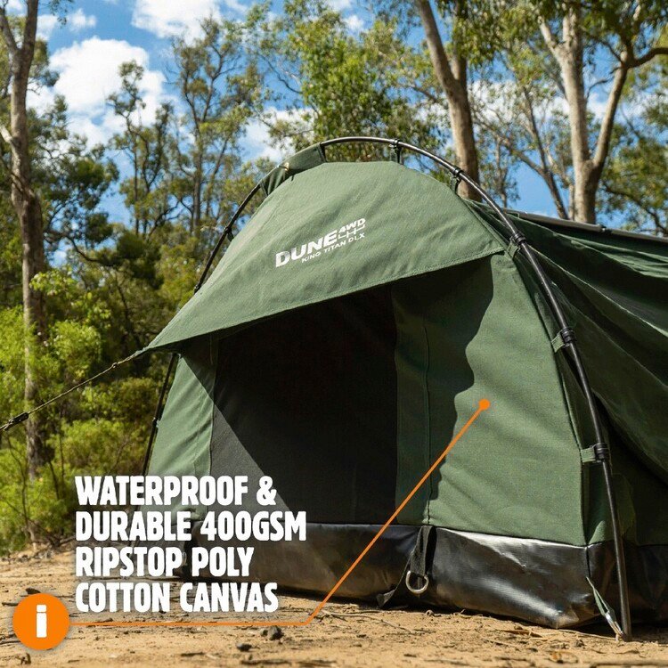Dune 4WD King Titan Deluxe Double Swag Olive - Image 3