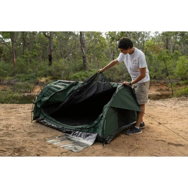 Dune 4WD King Titan Deluxe Double Swag Olive - Image 11