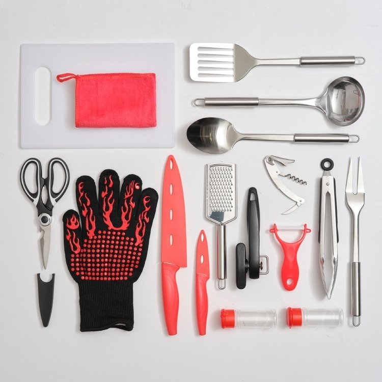 Spinifex Cooking Utensil Set Green - Image 3