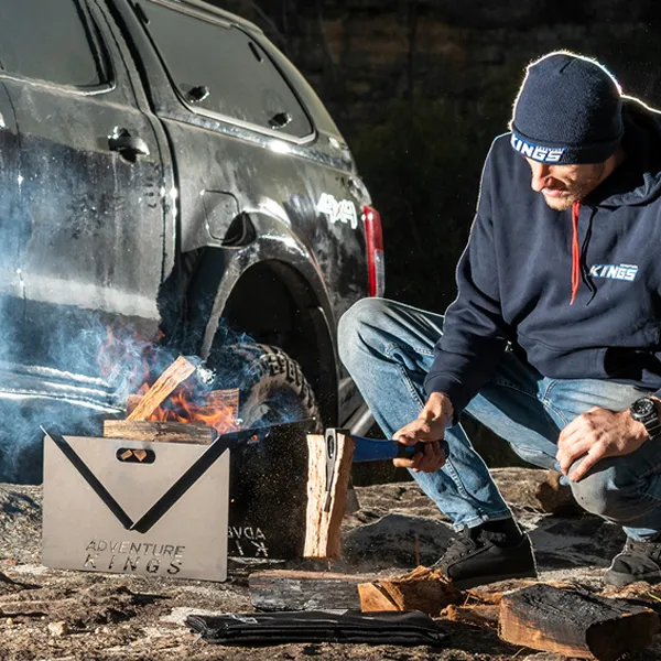 Kings Portable Steel Fire Pit | Easy Setup | Use Anywhere - Image 9