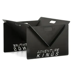 Kings Portable Steel Fire Pit | Easy Setup | Use Anywhere