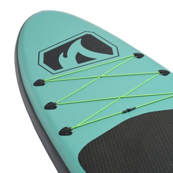 Fuel Kirra 10'4" Inflatable Stand Up Paddleboard Green & Black 10 ft 4 in - Image 7