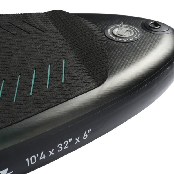 Fuel Kirra 10'4" Inflatable Stand Up Paddleboard Green & Black 10 ft 4 in - Image 9